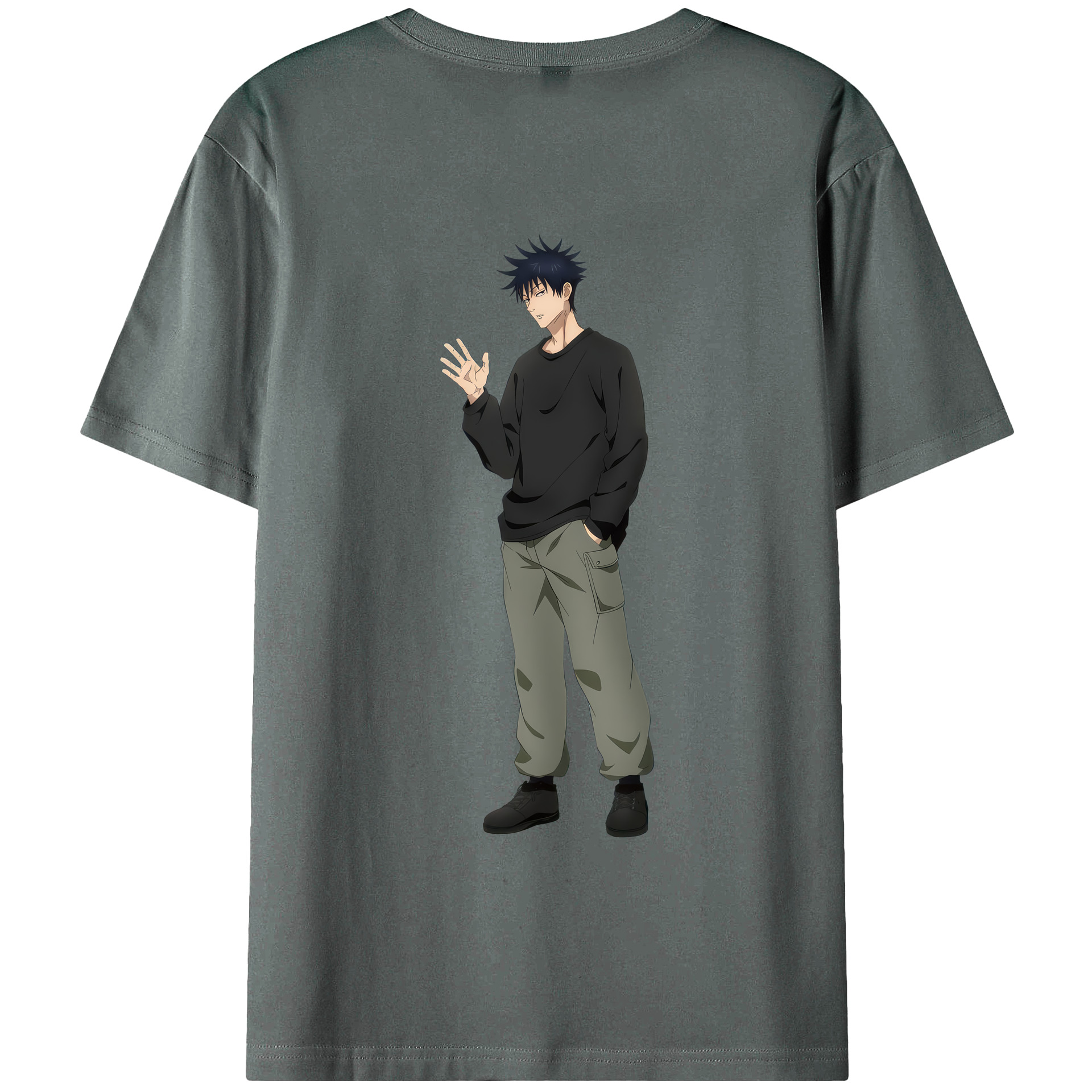 （画像用） 呪術廻戦 Jujutsu Kaisen 綿100％半袖Tシャツ（背面プリント）